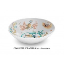 Croisette, saladier 36xHT12,5 cm