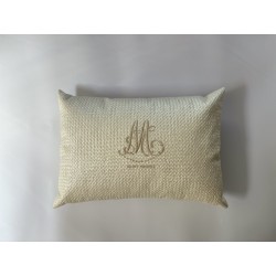 Havane ivoire ficelle coussin 30/50